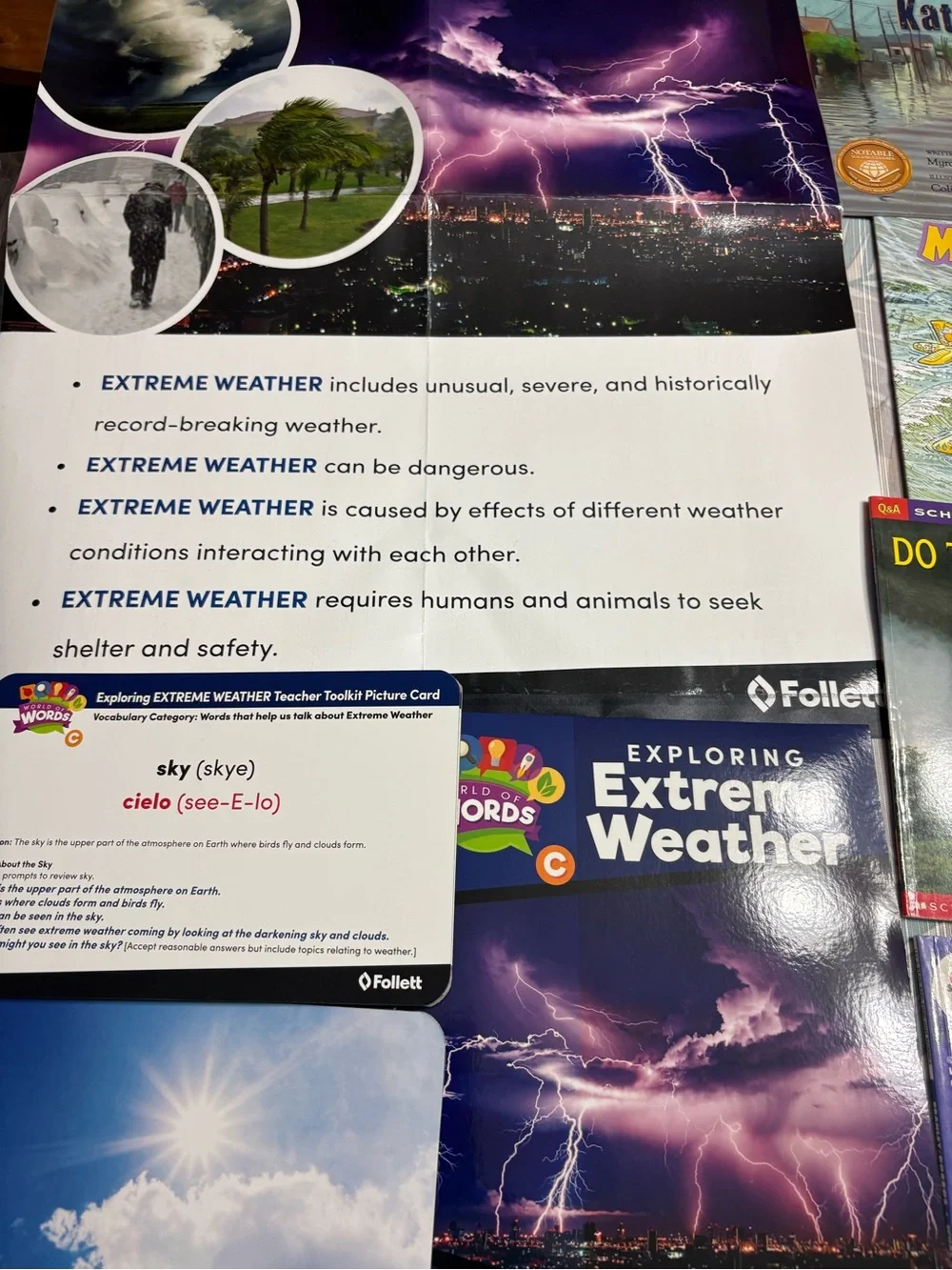 Weather Book and Teaching Set - Lower Elementary